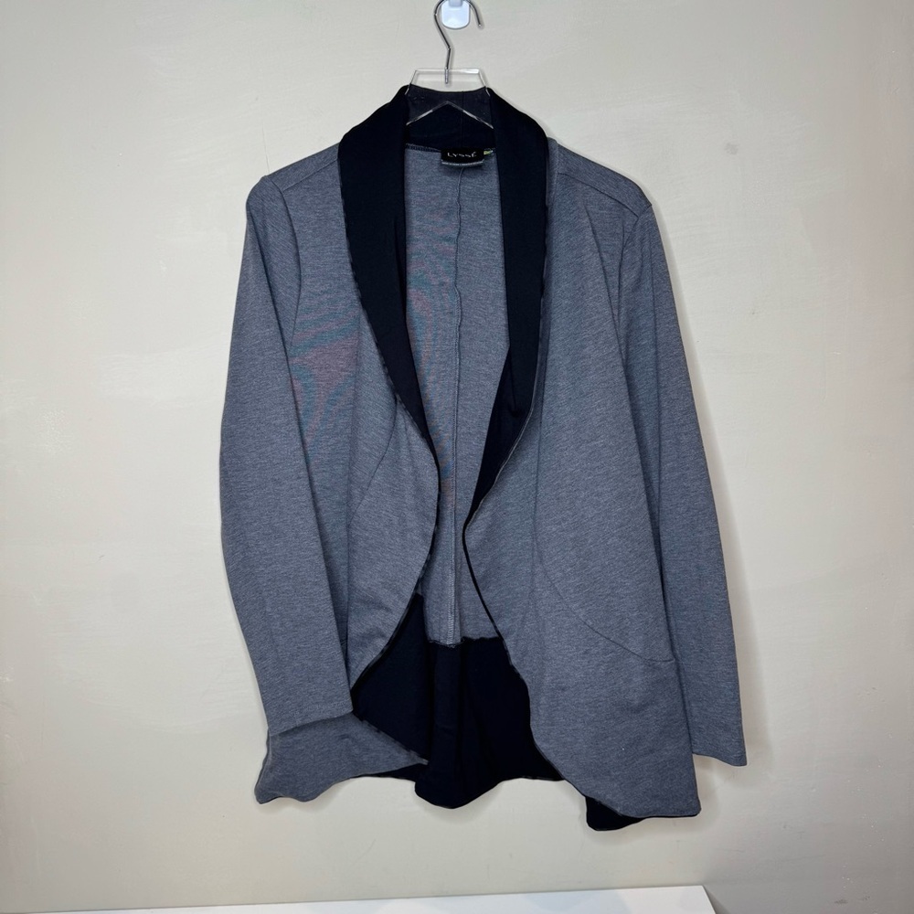 Lysse ponte knit shawl cardigan size 1X